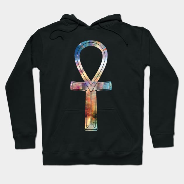 Galaxy Ankh Hoodie by GAz